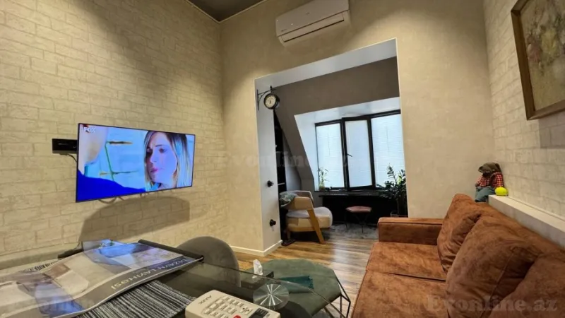 Satılır 1 otaqlı Mənzil Yeni tikili 38 m² Nərimanov r. - şəkil 2