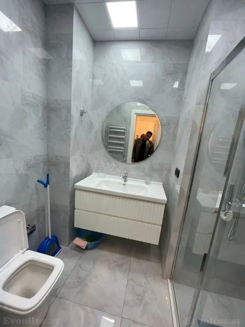 Kirayə verilir 2 otaqlı Mənzil Yeni tikili 68 m² Nəsimi r. - şəkil 2