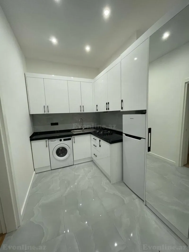 Kirayə verilir 2 otaqlı Mənzil Yeni tikili 68 m² Nəsimi r. - şəkil 5