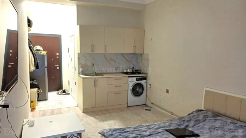 Satılır 1 otaqlı Mənzil Yeni tikili 32 m² Nəsimi r. - şəkil 3