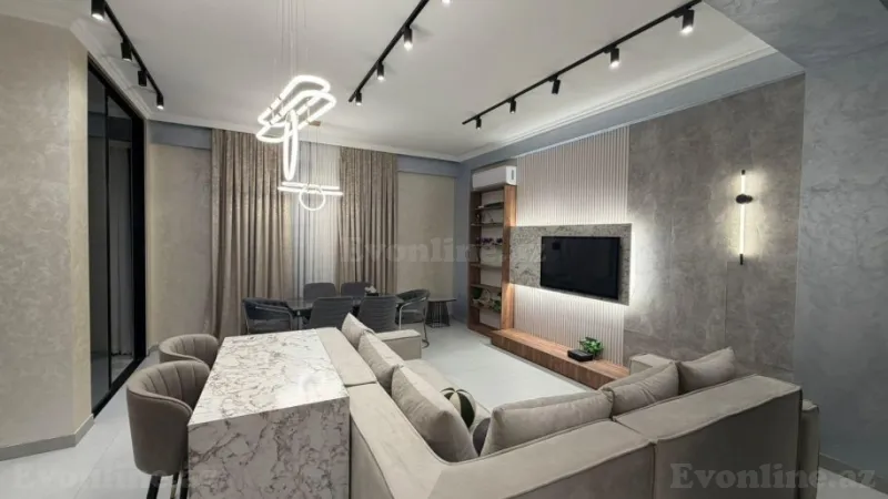 Kirayə verilir 3 otaqlı Mənzil Yeni tikili 87 m² Sabunçu r. - şəkil 6