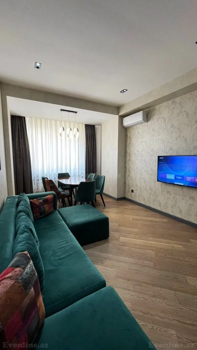 Kirayə verilir 2 otaqlı Mənzil Yeni tikili 75 m² İçərişəhər m. - şəkil 2