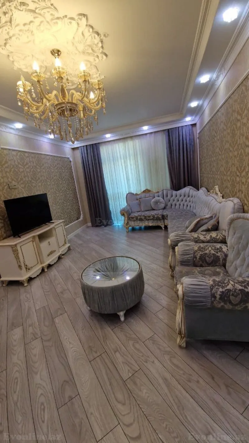 Kirayə verilir 2 otaqlı Mənzil Yeni tikili 95 m² 8 Noyabr m. - şəkil 2