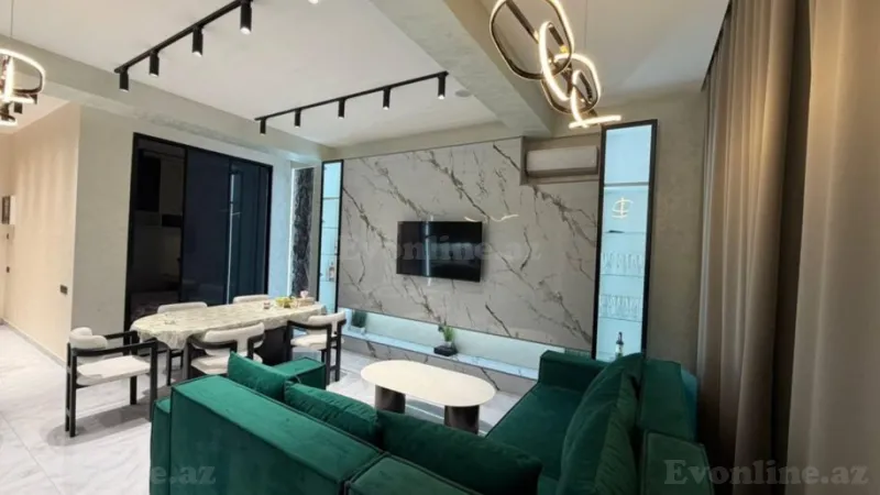 Kirayə verilir 3 otaqlı Mənzil Yeni tikili 89 m² Sabunçu r. - şəkil 2