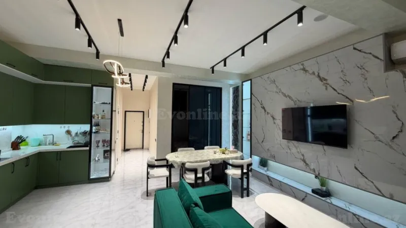 Kirayə verilir 3 otaqlı Mənzil Yeni tikili 89 m² Sabunçu r. - şəkil 3