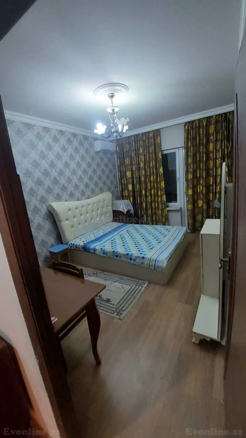 Kirayə verilir 2 otaqlı Mənzil Köhnə tikili 50 m² Həzi Aslanov m. - şəkil 2