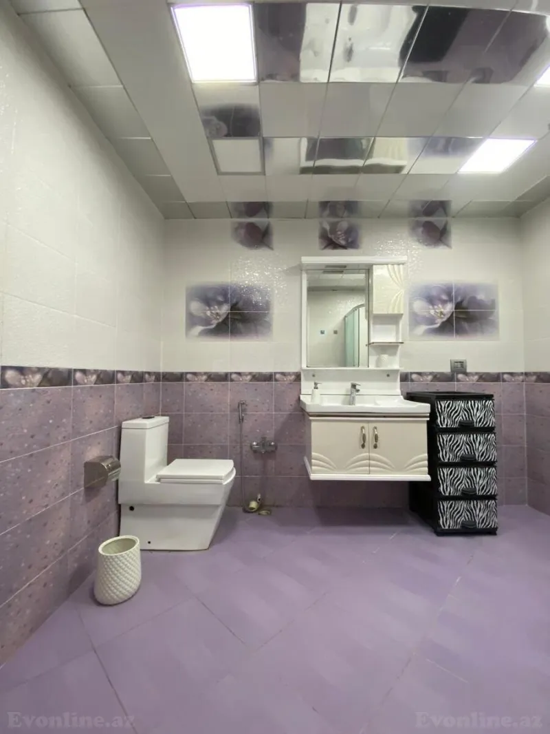 Kirayə verilir 3 otaqlı Mənzil Yeni tikili 150 m² Yasamal - şəkil 17