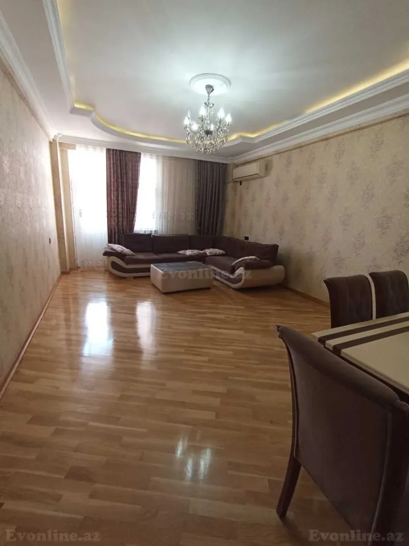 Kirayə verilir 3 otaqlı Mənzil Yeni tikili 140 m² Gənclik m. - şəkil 3