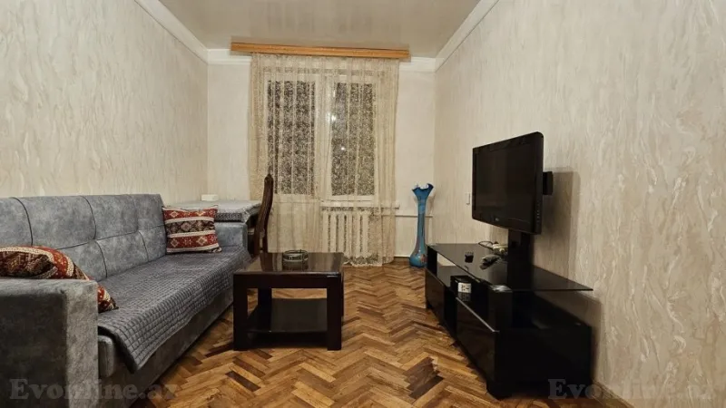 Kirayə verilir 2 otaqlı Mənzil Köhnə tikili 43 m² Elmlər Akademiyası m. - şəkil 2