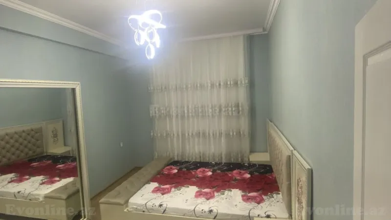 Kirayə verilir 3 otaqlı Mənzil Yeni tikili 75 m² Hövsan - şəkil 2