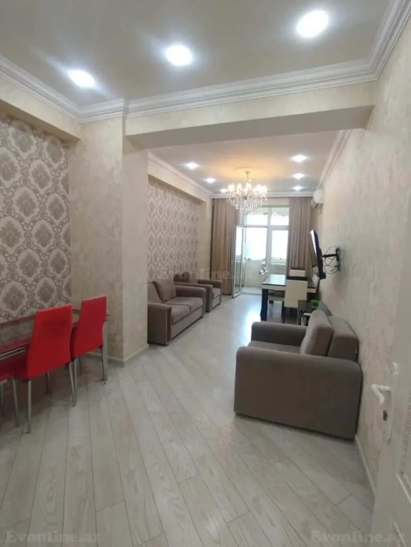 Kirayə verilir 2 otaqlı Mənzil Yeni tikili 75 m² 7-ci mikrorayon