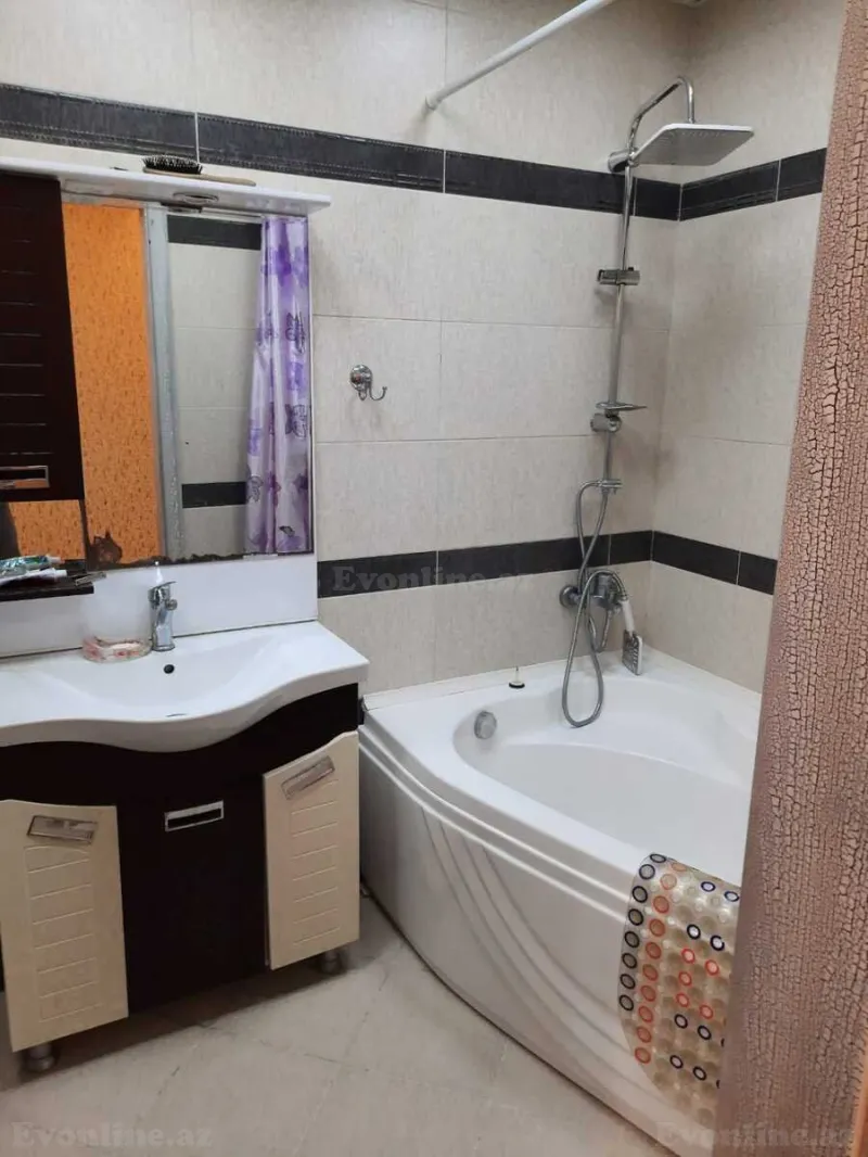 Kirayə verilir 3 otaqlı Mənzil Yeni tikili 130 m² Həzi Aslanov - şəkil 4