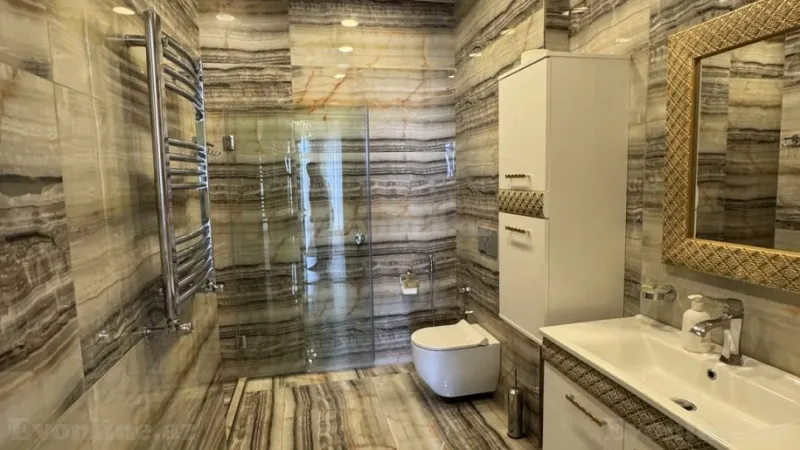 Kirayə verilir 4 otaqlı Mənzil Yeni tikili 230 m² Nizami m. - şəkil 16
