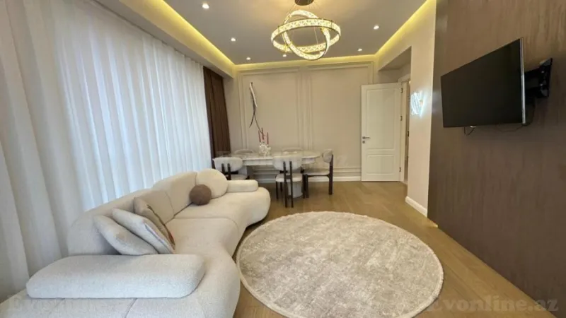 Satılır 3 otaqlı Mənzil Yeni tikili 88 m² Nəriman Nərimanov m. - şəkil 2
