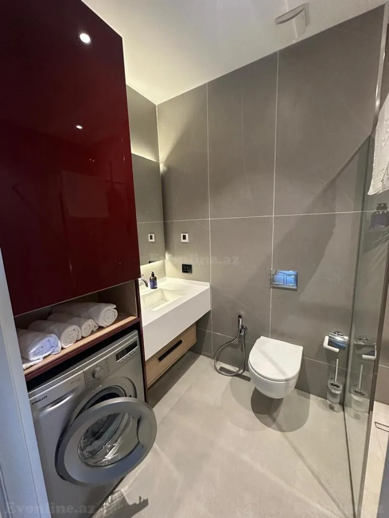 Kirayə verilir 2 otaqlı Mənzil Yeni tikili 90 m² Sabunçu r. - şəkil 3