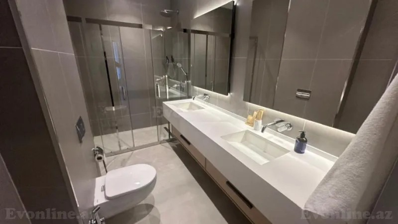 Kirayə verilir 2 otaqlı Mənzil Yeni tikili 90 m² Sabunçu r. - şəkil 9