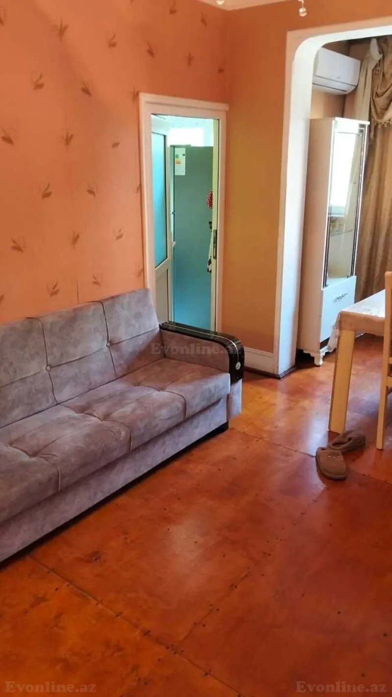 Kirayə verilir 2 otaqlı Mənzil Köhnə tikili 50 m² 1-ci mikrorayon - şəkil 3