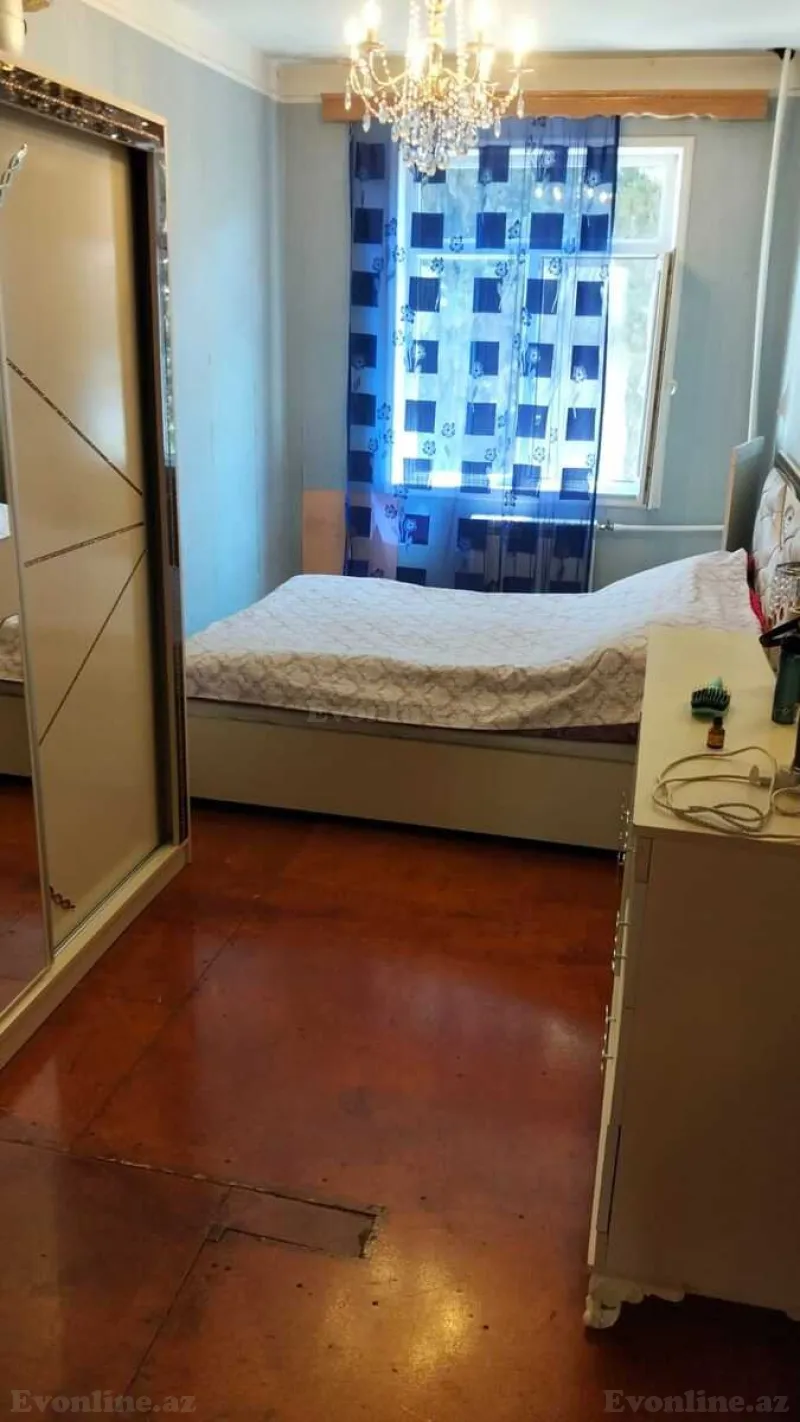 Kirayə verilir 2 otaqlı Mənzil Köhnə tikili 50 m² 1-ci mikrorayon - şəkil 4