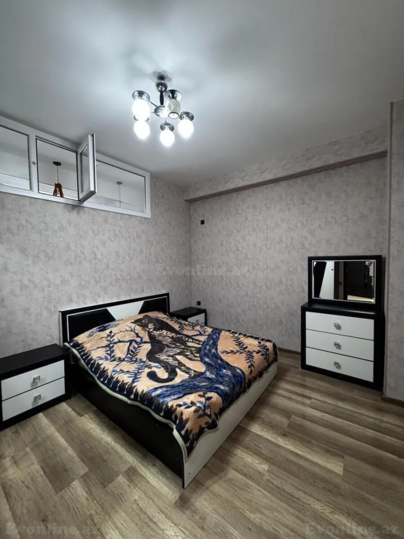 Kirayə verilir 2 otaqlı Mənzil Yeni tikili 50 m² Həzi Aslanov m. - şəkil 6