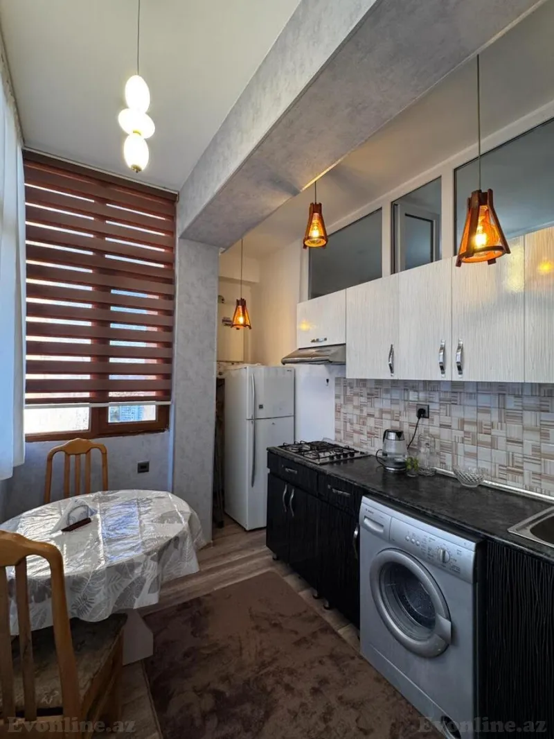 Kirayə verilir 2 otaqlı Mənzil Yeni tikili 50 m² Həzi Aslanov m. - şəkil 7
