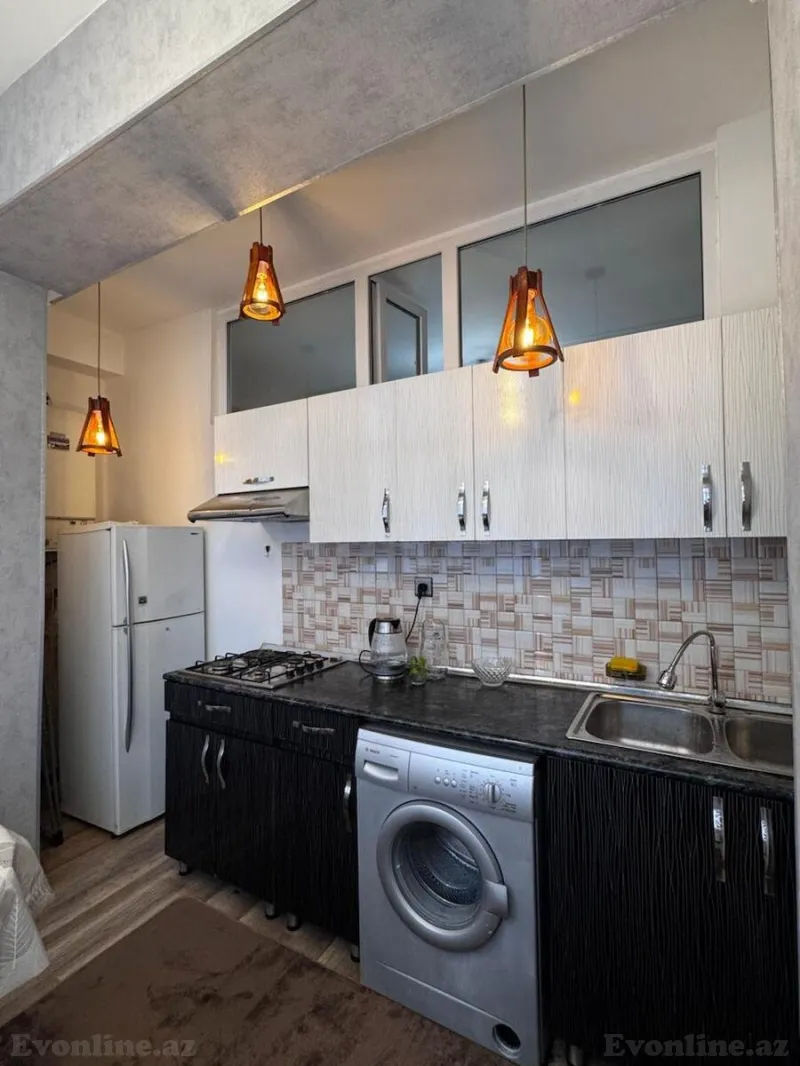 Kirayə verilir 2 otaqlı Mənzil Yeni tikili 50 m² Həzi Aslanov m. - şəkil 8