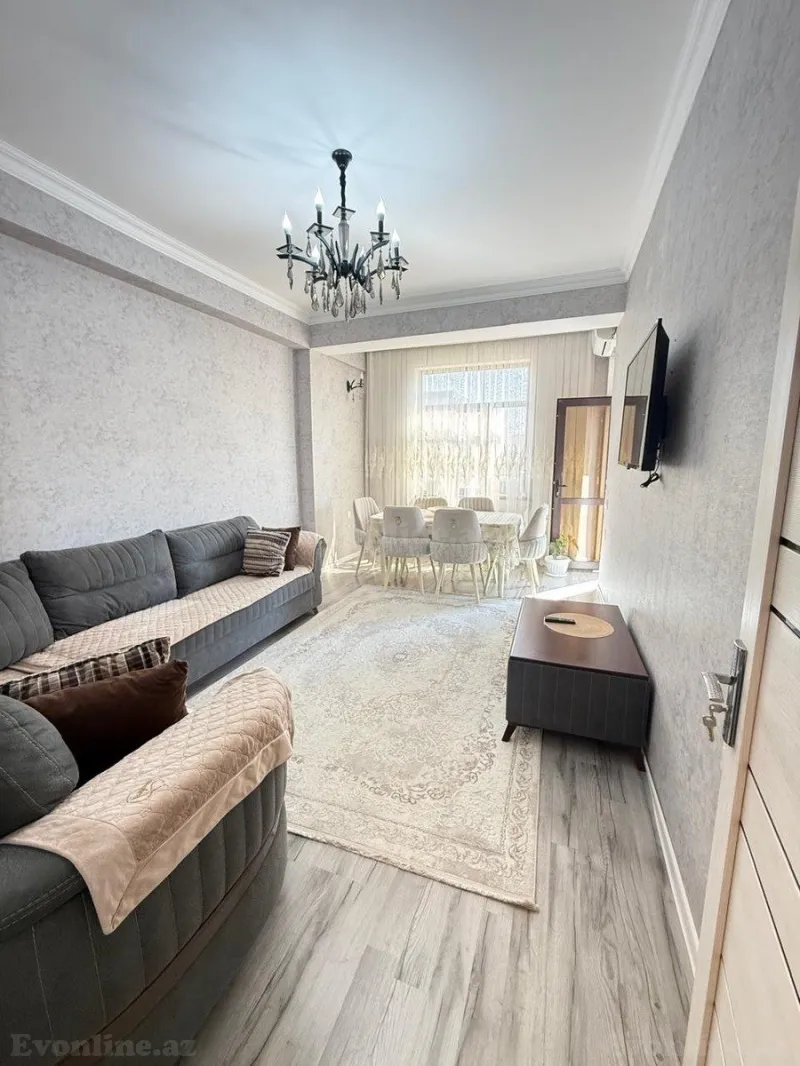 Kirayə verilir 1 otaqlı Mənzil Yeni tikili 58 m² 8 Noyabr m.