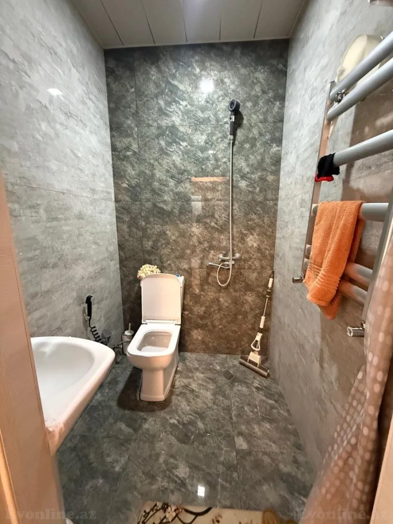 Kirayə verilir 1 otaqlı Mənzil Yeni tikili 58 m² 8 Noyabr m. - şəkil 10
