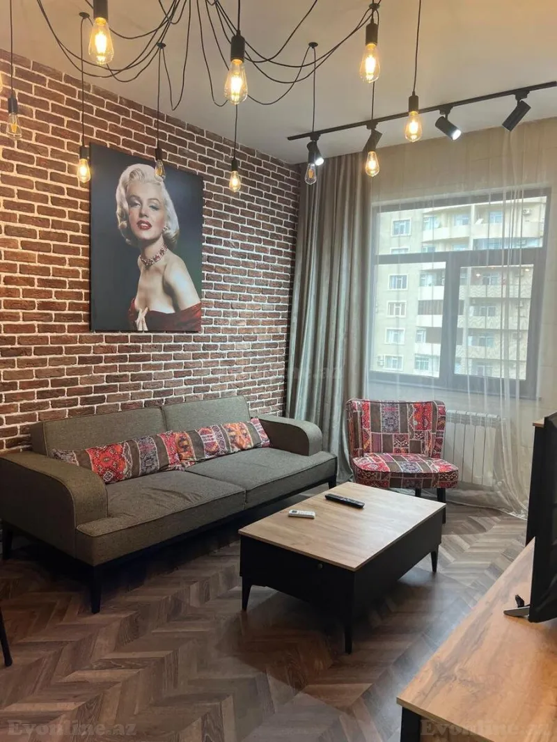 Kirayə verilir 2 otaqlı Mənzil Yeni tikili 65 m² Xətai m. - şəkil 5
