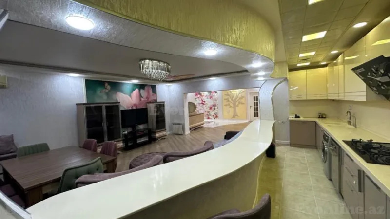 Satılır 3 otaqlı Mənzil Yeni tikili 131 m² Nəriman Nərimanov m. - şəkil 2