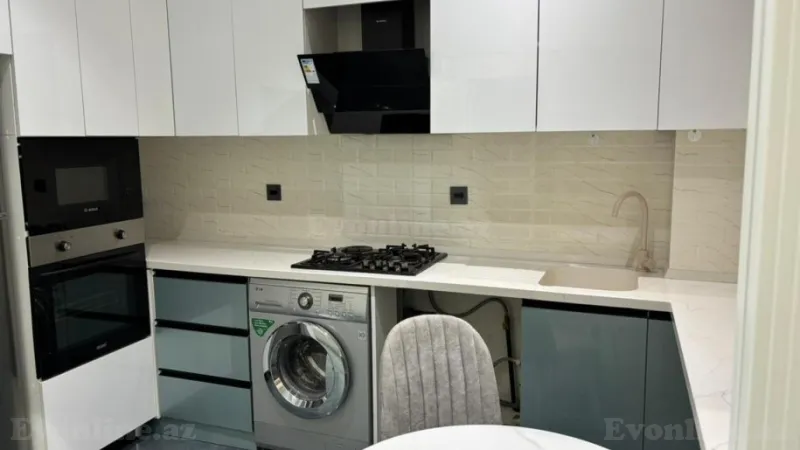 Kirayə verilir 3 otaqlı Mənzil Yeni tikili 95 m² Yasamal - şəkil 3