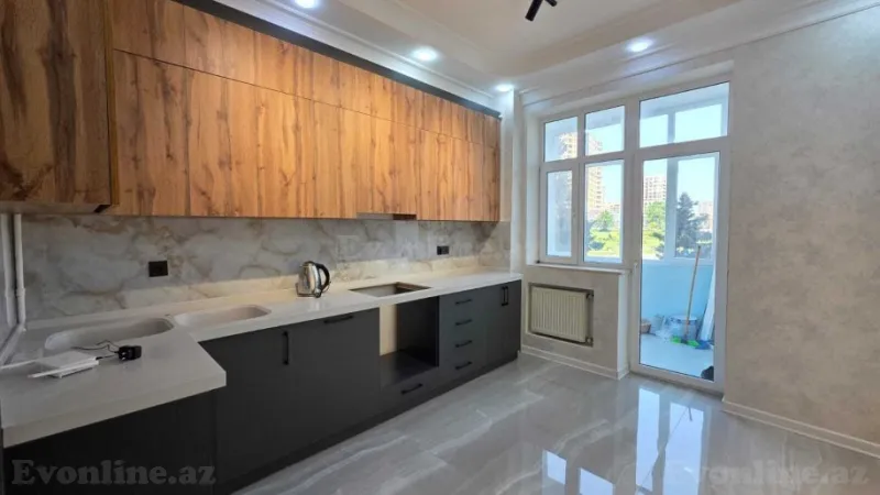Satılır 3 otaqlı Mənzil Yeni tikili 126 m² Həzi Aslanov m. - şəkil 9