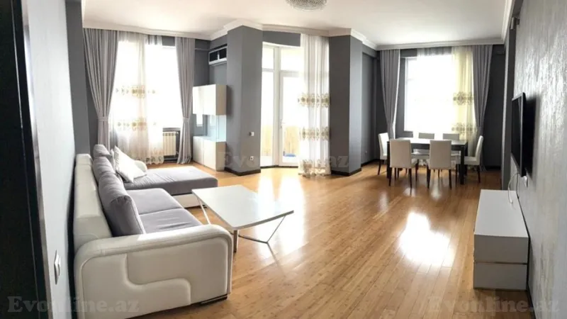 Kirayə verilir 2 otaqlı Mənzil Yeni tikili 90 m² Dərnəgül m. - şəkil 2
