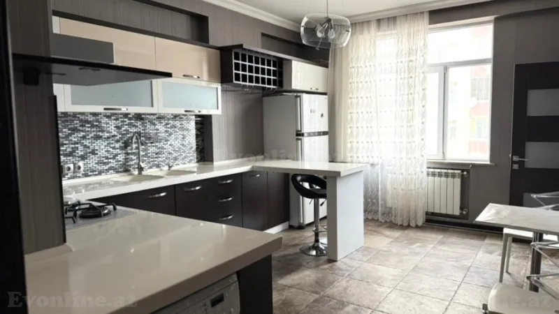 Kirayə verilir 2 otaqlı Mənzil Yeni tikili 90 m² Dərnəgül m. - şəkil 6