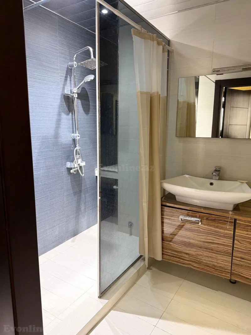 Kirayə verilir 2 otaqlı Mənzil Yeni tikili 90 m² Dərnəgül m. - şəkil 7