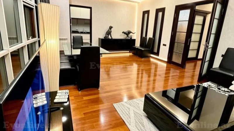 Kirayə verilir 3 otaqlı Mənzil Yeni tikili 110 m² Nəsimi r. - şəkil 3
