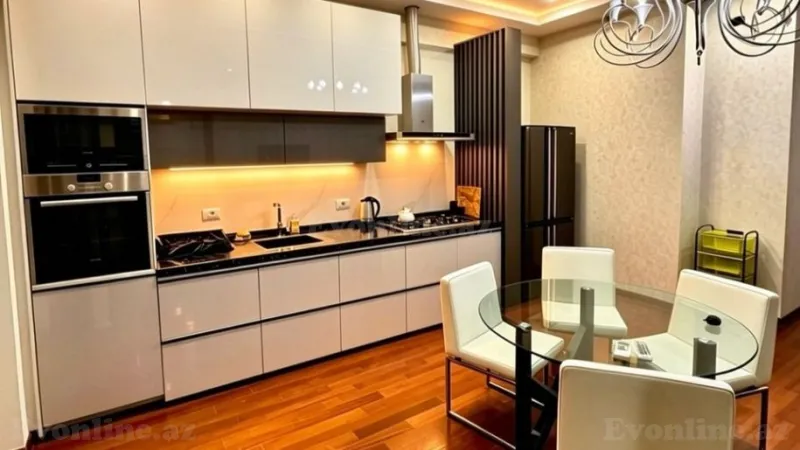 Kirayə verilir 3 otaqlı Mənzil Yeni tikili 110 m² Nəsimi r. - şəkil 5