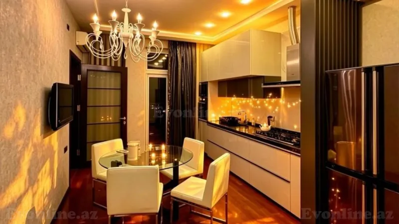 Kirayə verilir 3 otaqlı Mənzil Yeni tikili 110 m² Nəsimi r. - şəkil 6