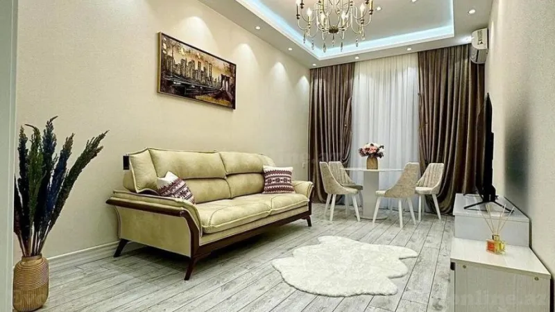 2 otaqlı Mənzil 52 m² Elmlər Akademiyası m. Kirayə verilir