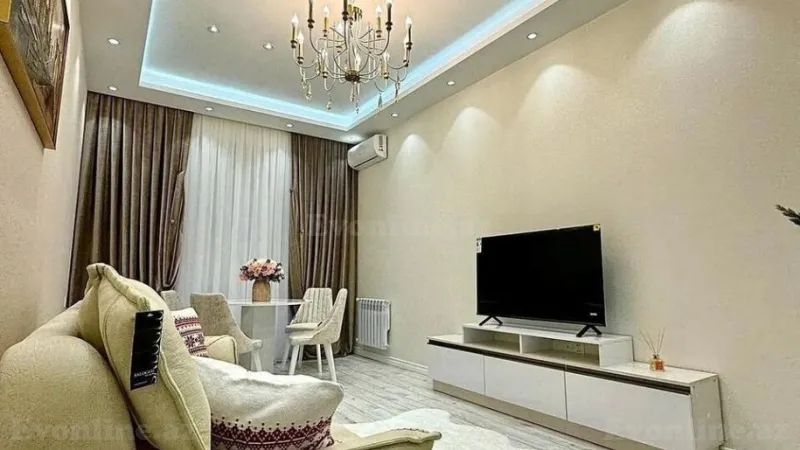 Kirayə verilir 2 otaqlı Mənzil Yeni tikili 52 m² Elmlər Akademiyası m. - şəkil 2