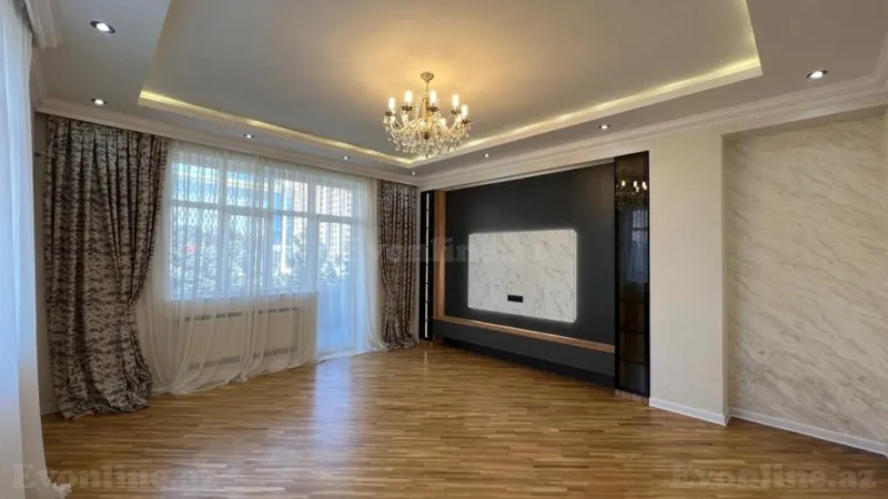 Satılır 3 otaqlı Mənzil Yeni tikili 126 m² Həzi Aslanov m. - şəkil 2