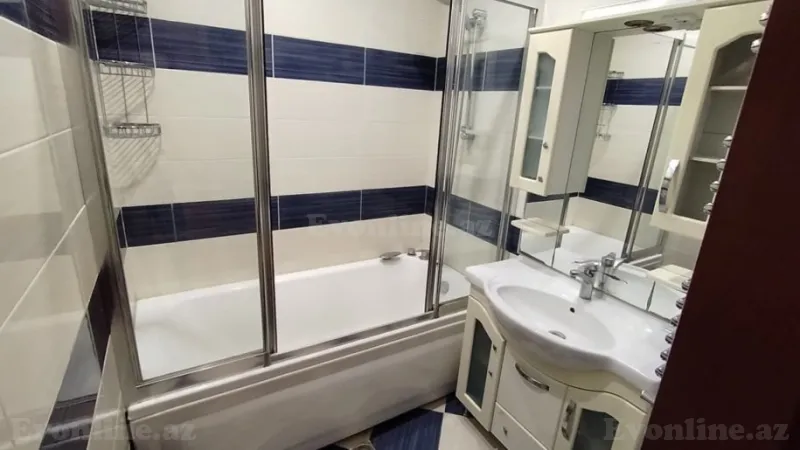 Kirayə verilir 2 otaqlı Mənzil Yeni tikili 90 m² Nəsimi m. - şəkil 10
