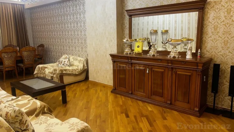 Kirayə verilir 2 otaqlı Mənzil Yeni tikili 106 m² Nəsimi r. - şəkil 3