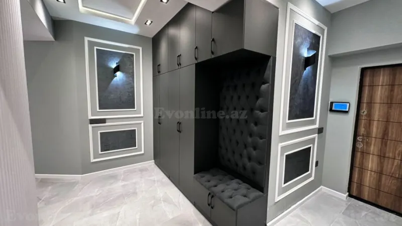 Kirayə verilir 2 otaqlı Mənzil Yeni tikili 77.7 m² Nəsimi r. - şəkil 3