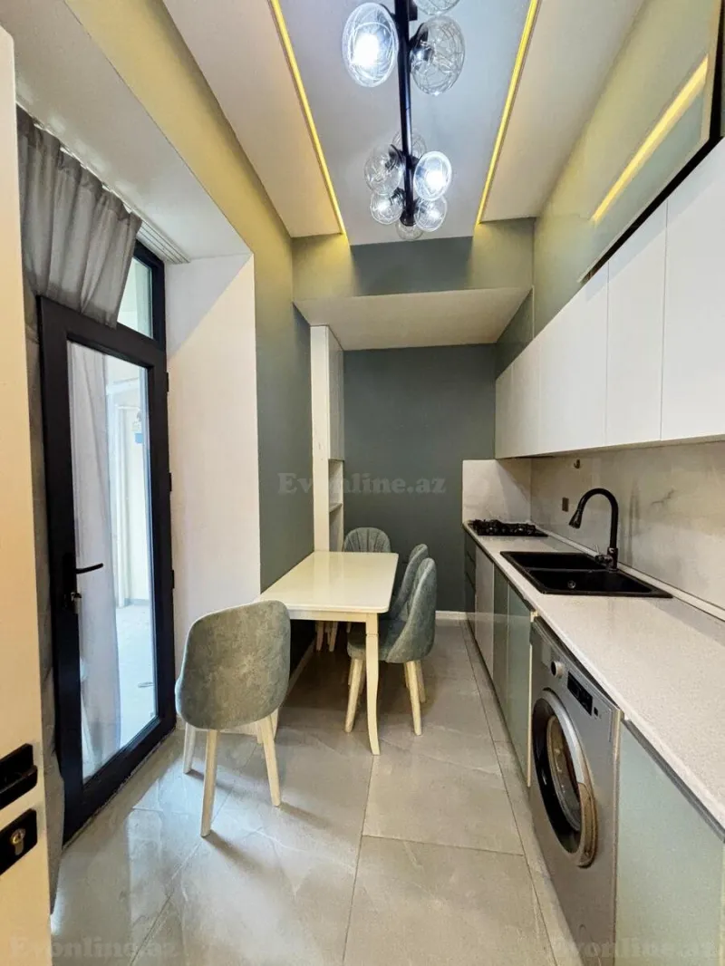 Kirayə verilir 2 otaqlı Mənzil Yeni tikili 77.7 m² Nəsimi r. - şəkil 9
