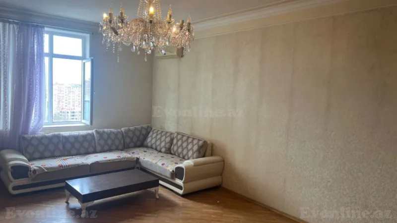 Kirayə verilir 2 otaqlı Mənzil Yeni tikili 75 m² İnşaatçılar m. - şəkil 2