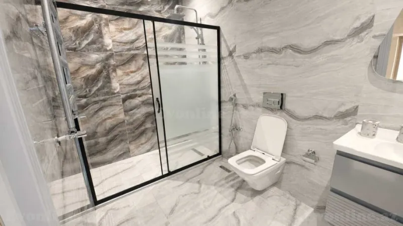 Kirayə verilir 2 otaqlı Mənzil Yeni tikili 70 m² Nəsimi r. - şəkil 8