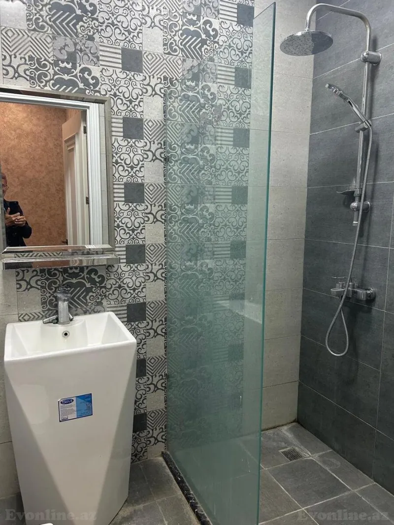 Kirayə verilir 2 otaqlı Mənzil Yeni tikili 60 m² Nəsimi r. - şəkil 6