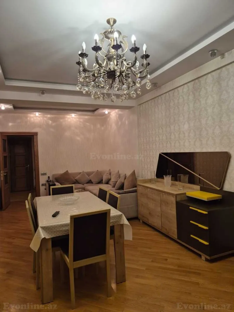 Kirayə verilir 3 otaqlı Mənzil Yeni tikili 100 m² Xətai m. - şəkil 2