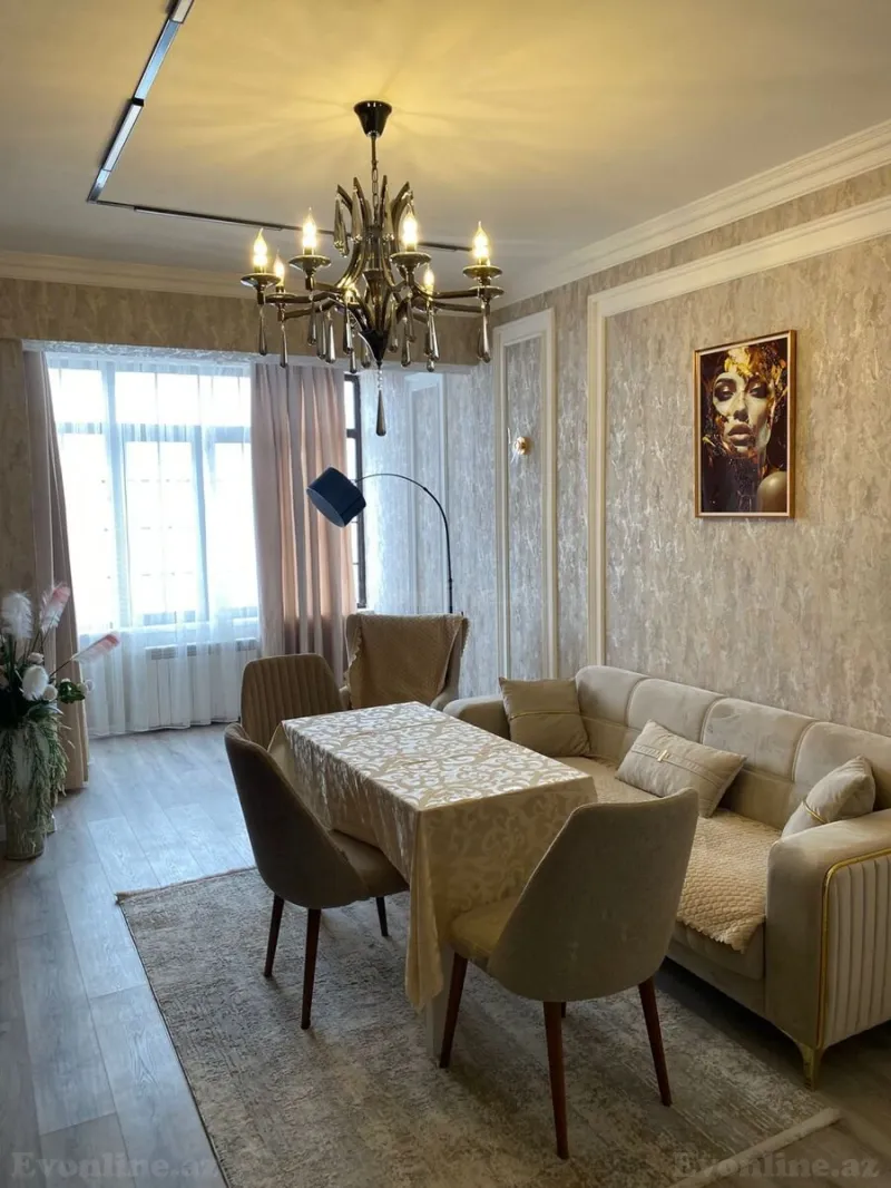 2 otaqlı Mənzil 60 m² Xətai m. Kirayə verilir