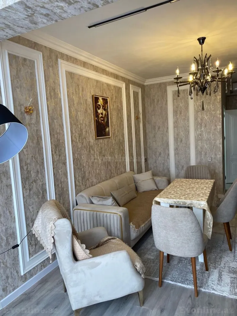Kirayə verilir 2 otaqlı Mənzil Yeni tikili 60 m² Xətai m. - şəkil 2